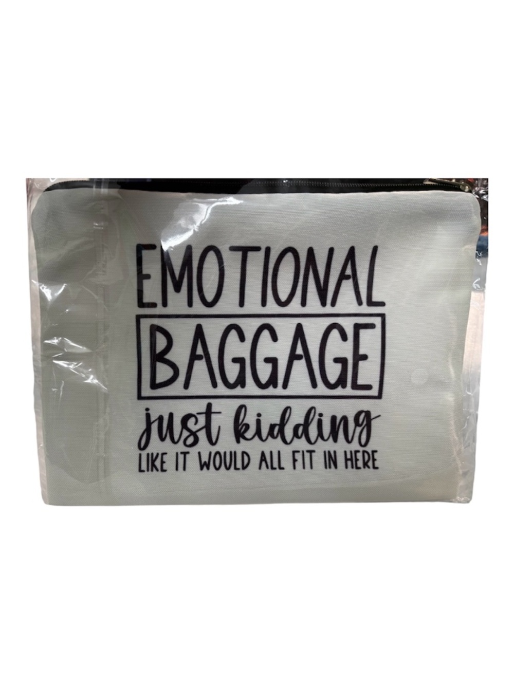 New In Package Make-Up Bag. EMOTIONAL BAGGAGE